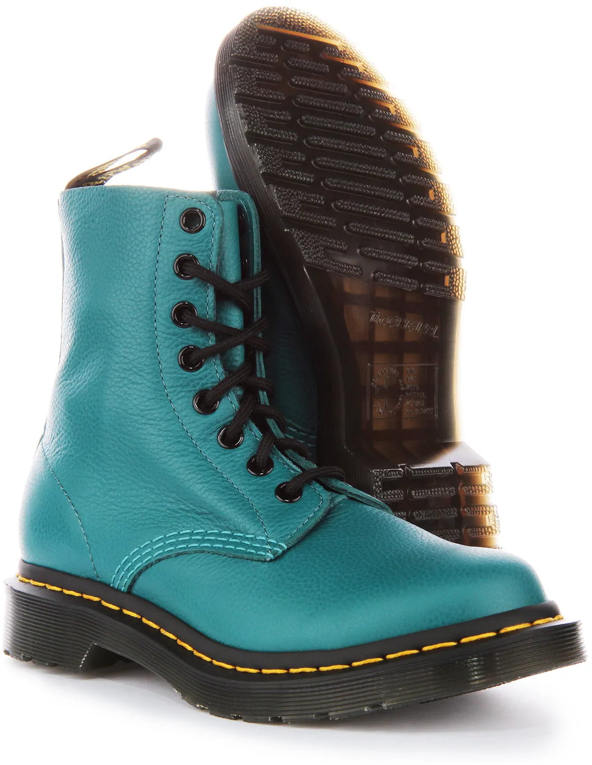 Dr Martens 1460 Pascal In Teal For Women Shoes Dr Martens