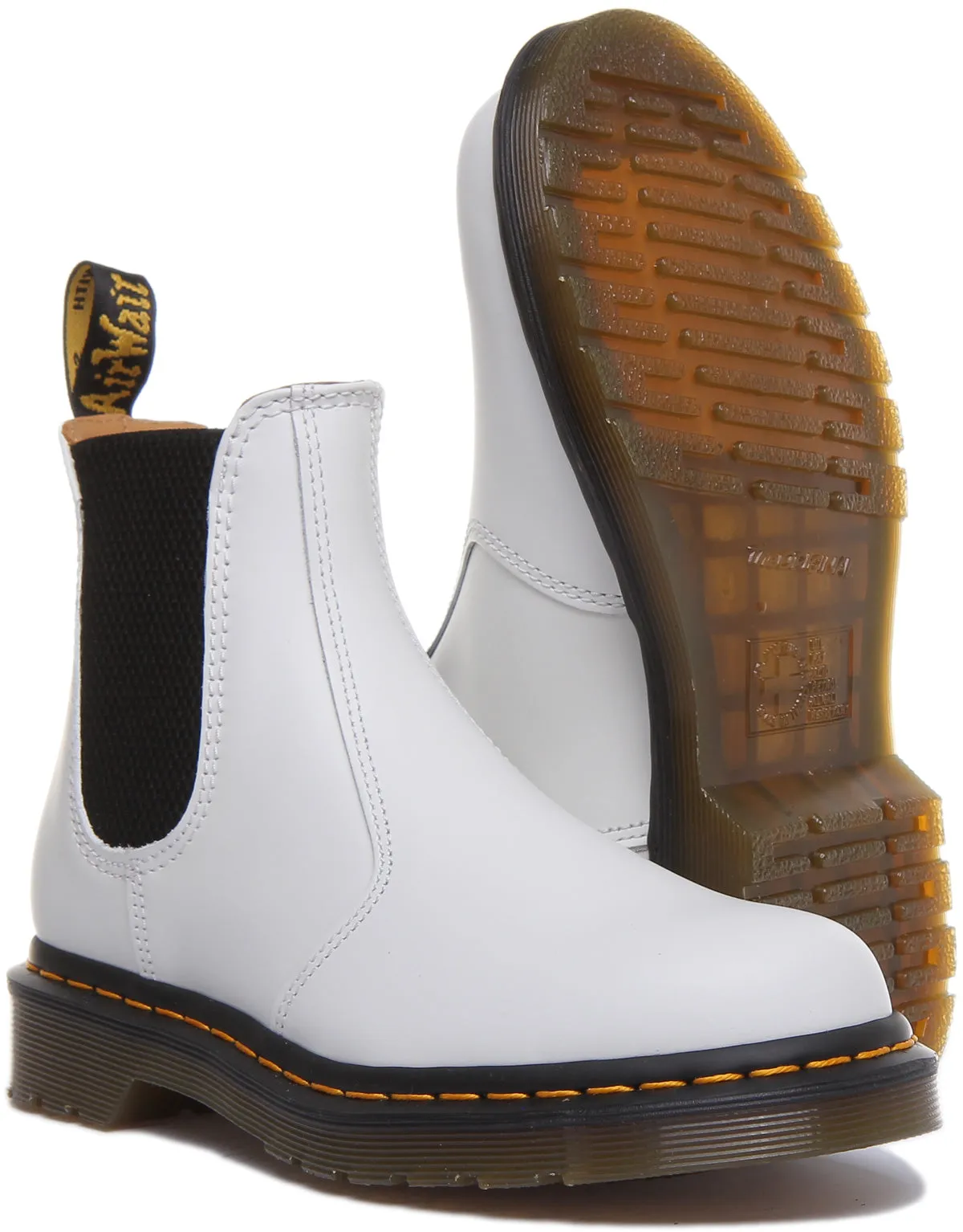 Dr Martens 2976 Ys In White For Women Shoes Dr Martens