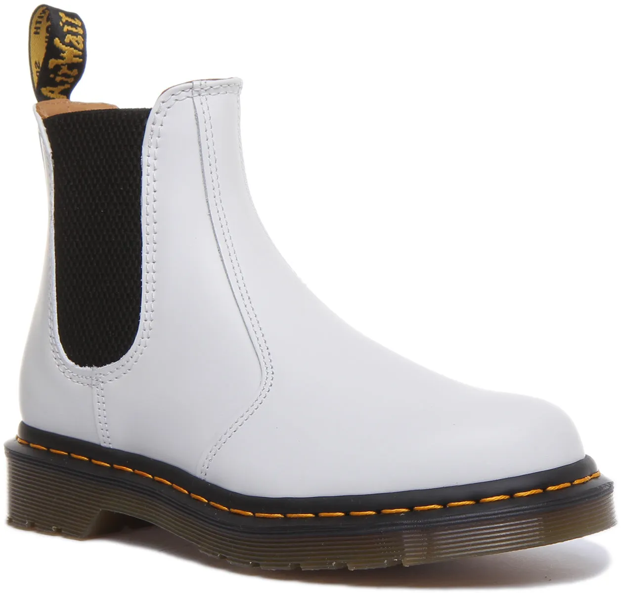 Dr Martens 2976 Ys In White For Women Shoes Dr Martens