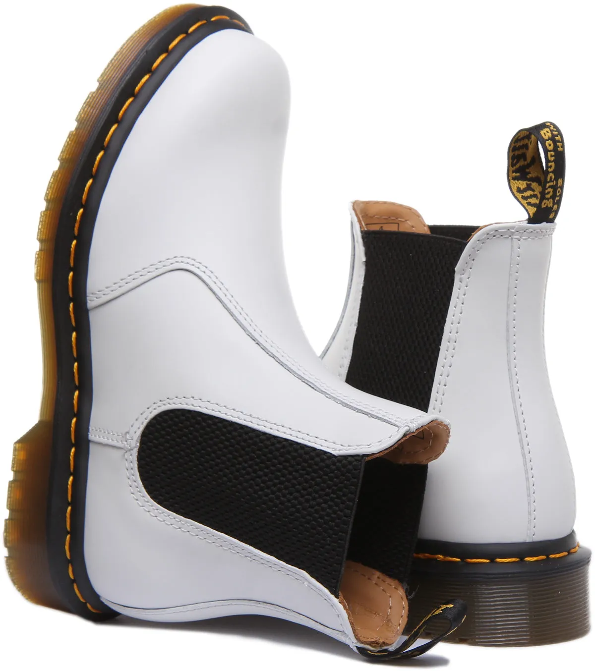 Dr Martens 2976 Ys In White For Women Shoes Dr Martens