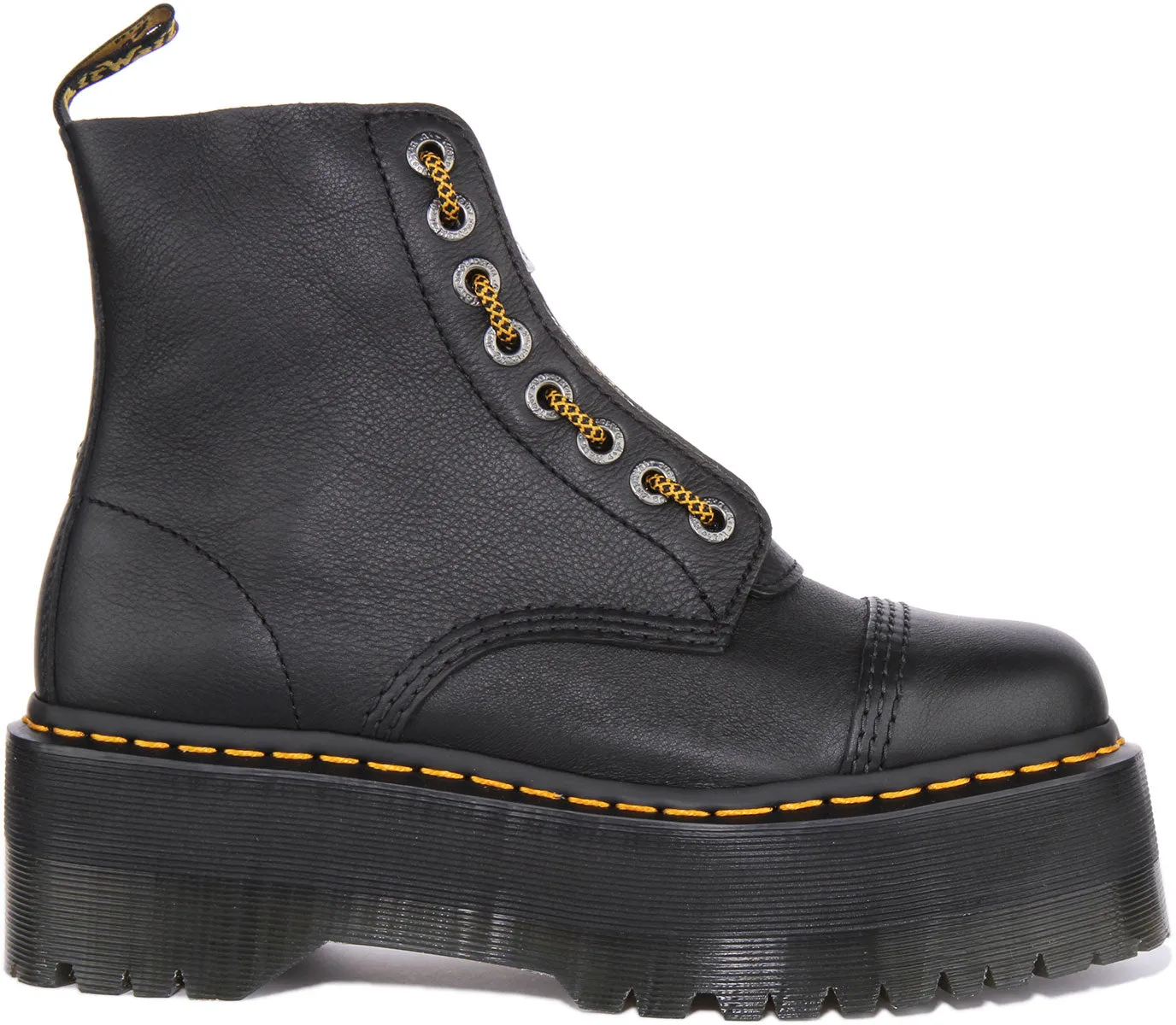Dr Martens Sinclair Max Platform In Black For Women Shoes Dr Martens