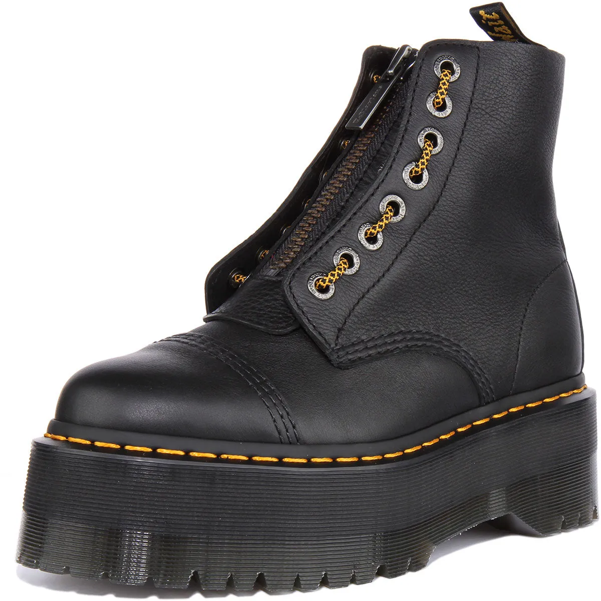 Dr Martens Sinclair Max Platform In Black For Women Shoes Dr Martens