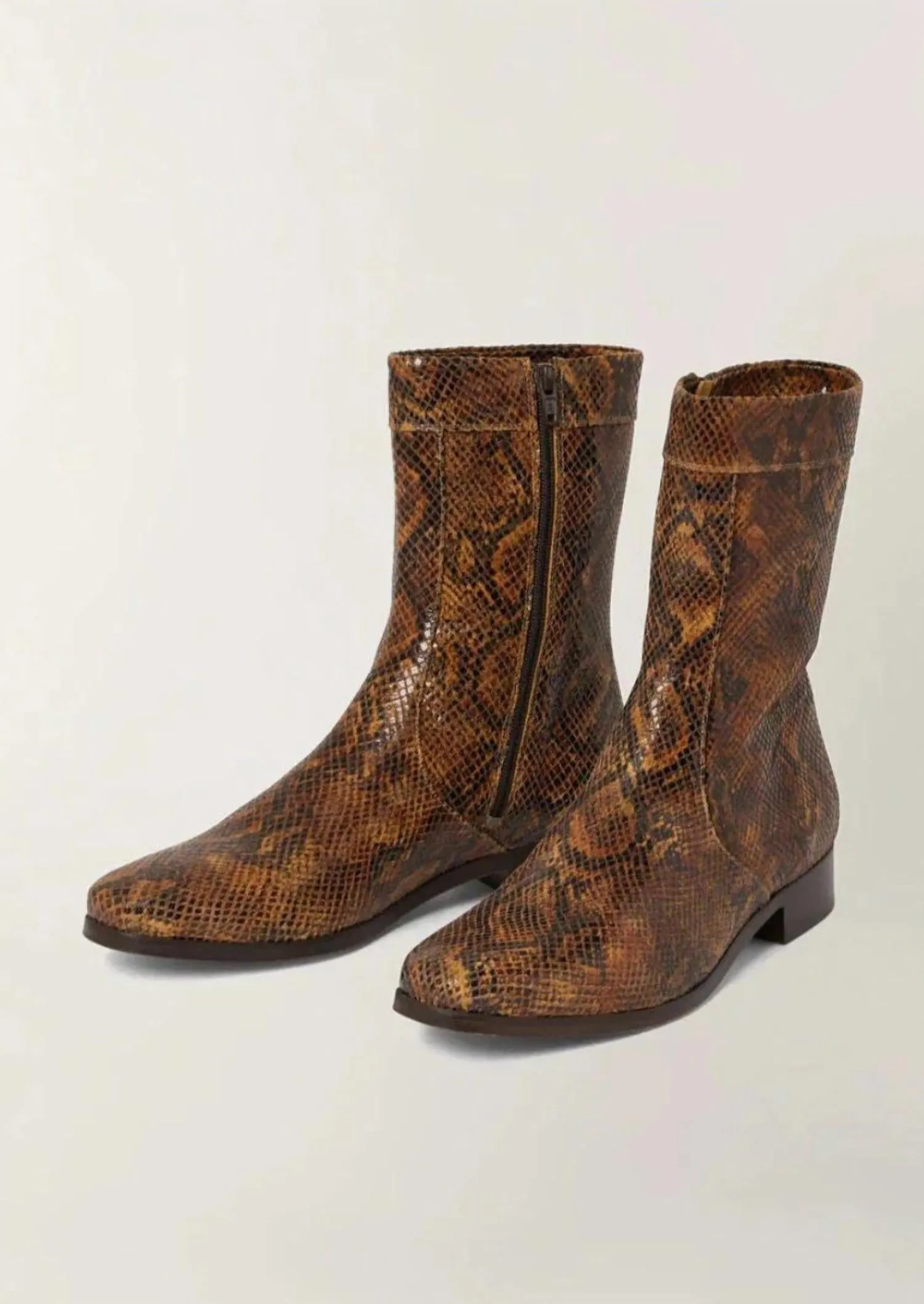 Ecaille Boot In Brown