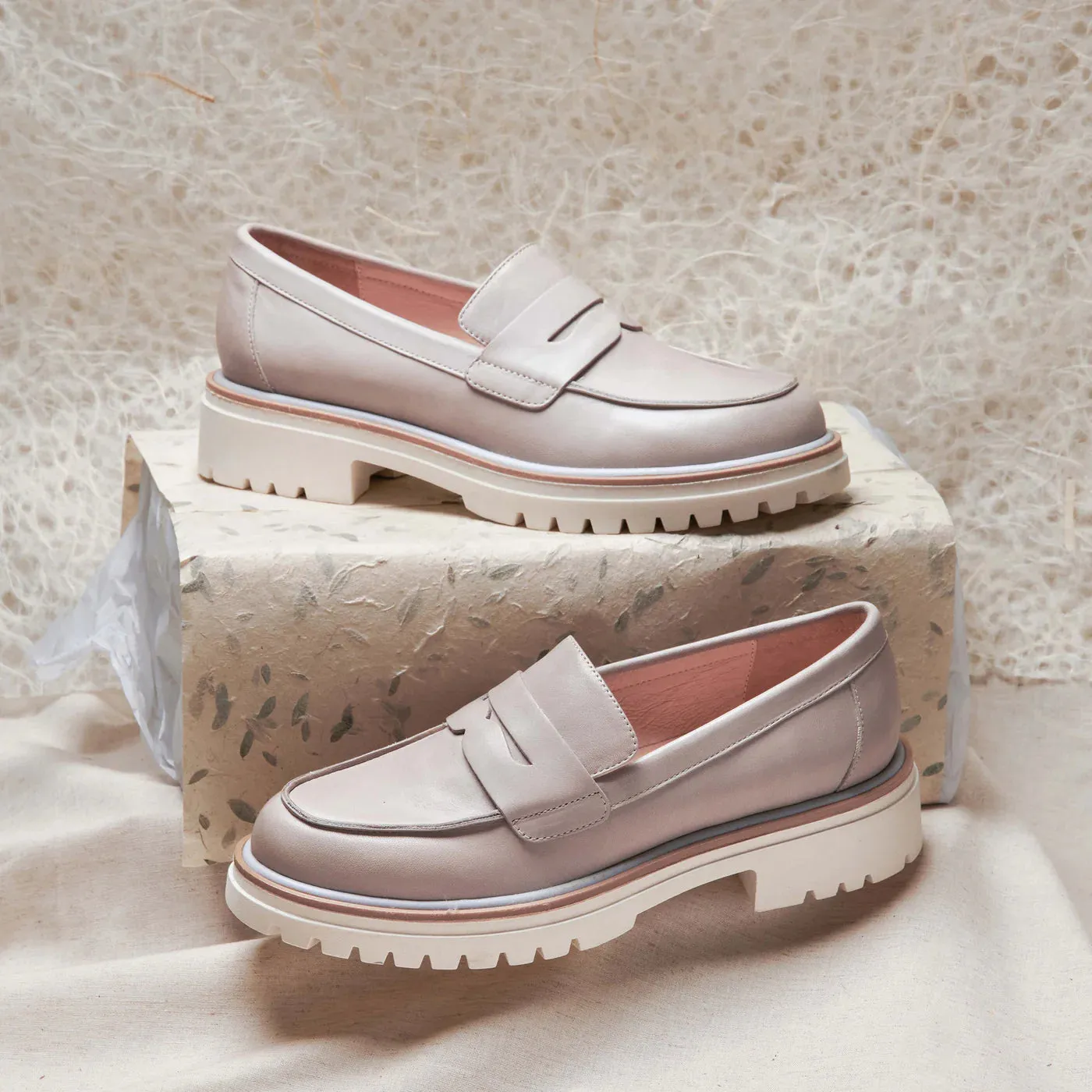 EOS Anita Stone Leather Shoes_Eos