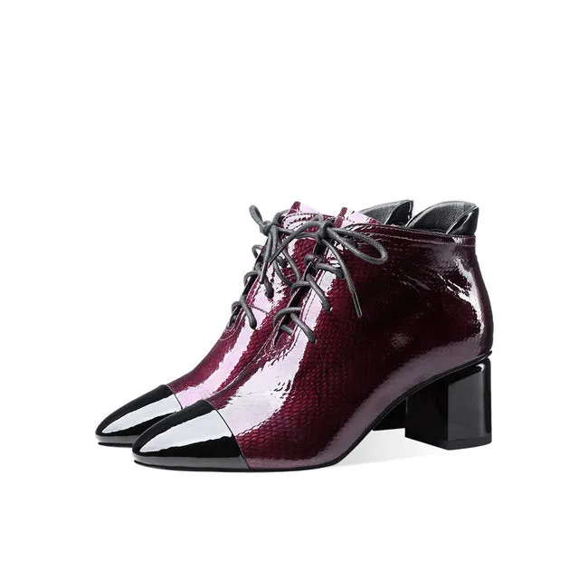 FEDONAS Elegant Women Pointed Toe Ankle Boots Warm Genuine Leather Female Chelsea Short Boots Office Party Basic Shoes Woman Fashion Nova Shoes