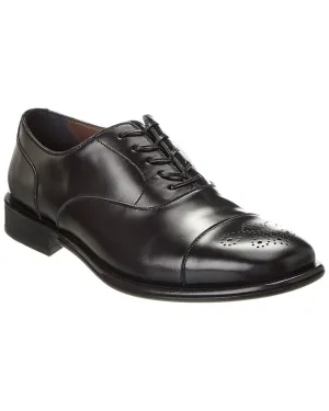 Ferragamo Maxime Appaloosa Leather Dress Shoe