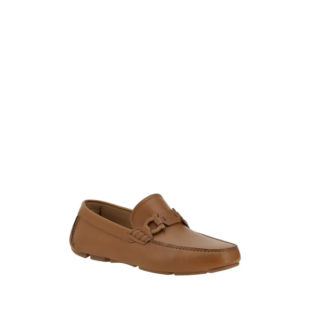 Ferragamo Ornament Driver Men's Loafers