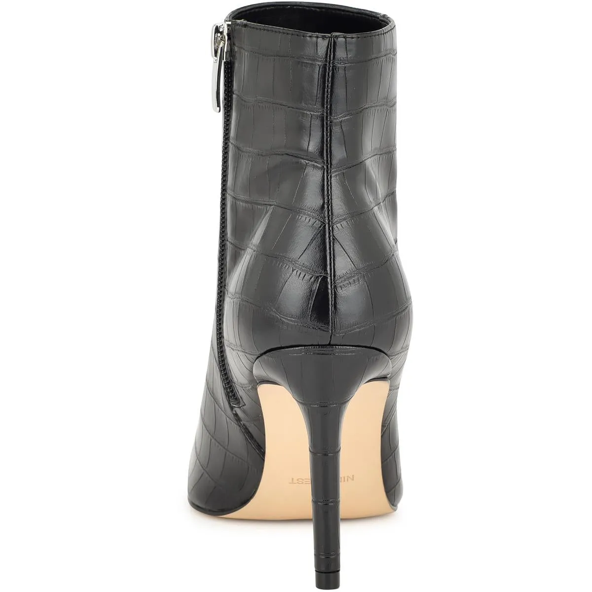 Gabria Womens Pumps Faux Leather Mid-Calf Boots