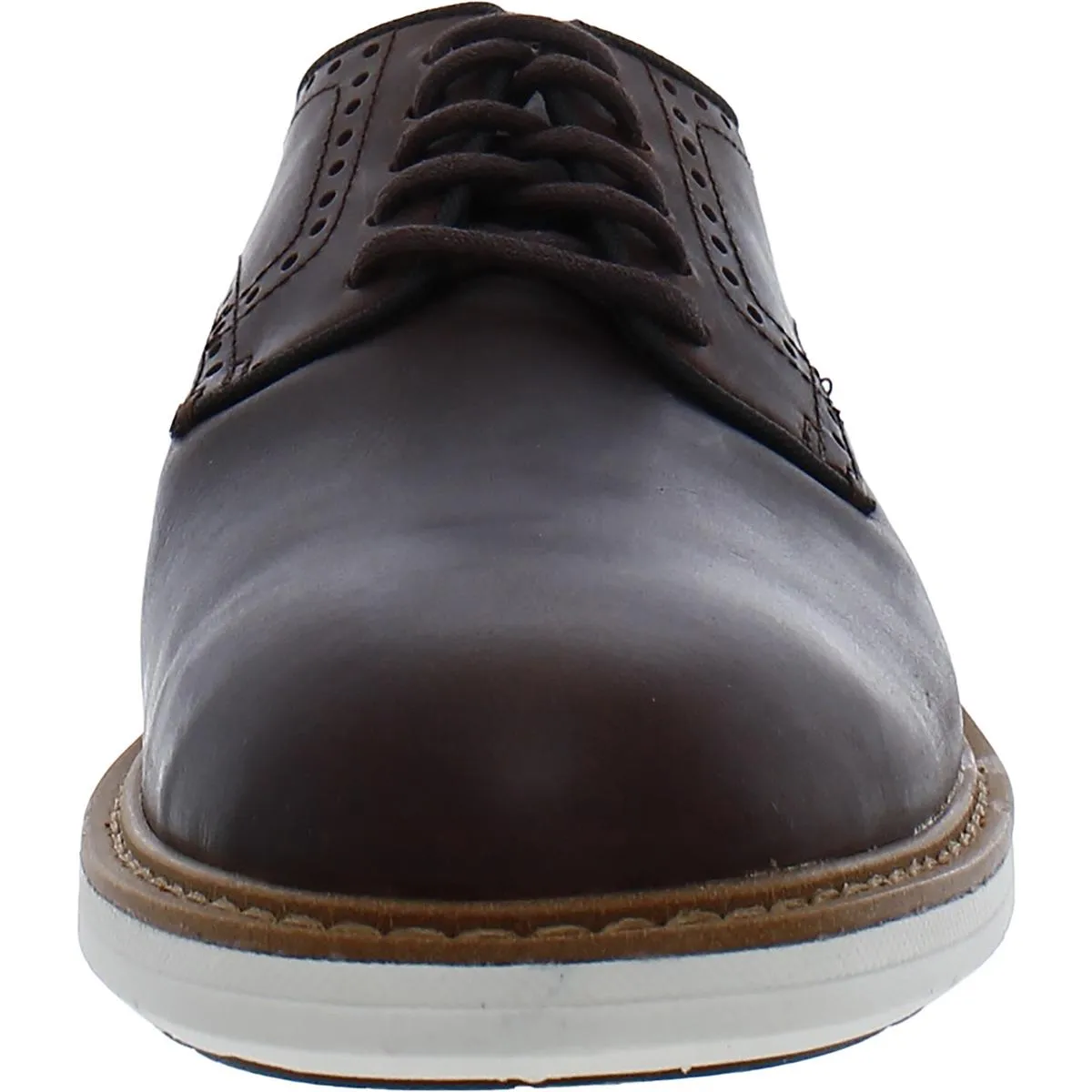 Go-To Mens Leather Comfort Oxfords