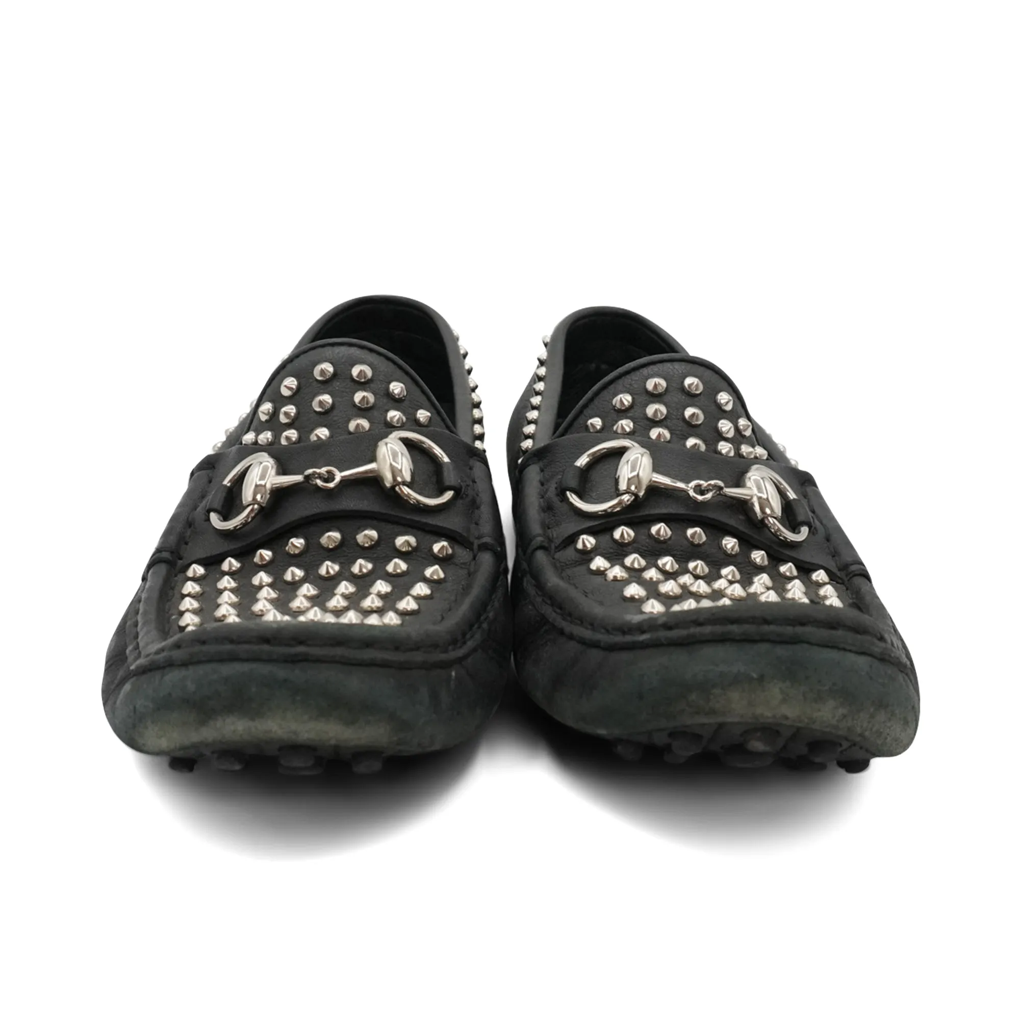 Gucci Studded Loafers - Women's 36.5
