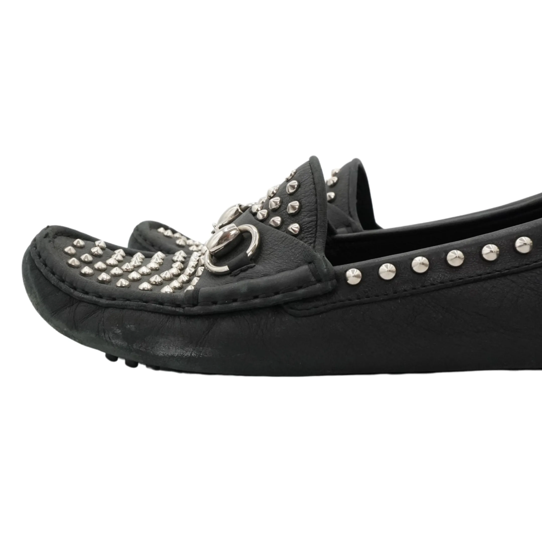 Gucci Studded Loafers - Women's 36.5