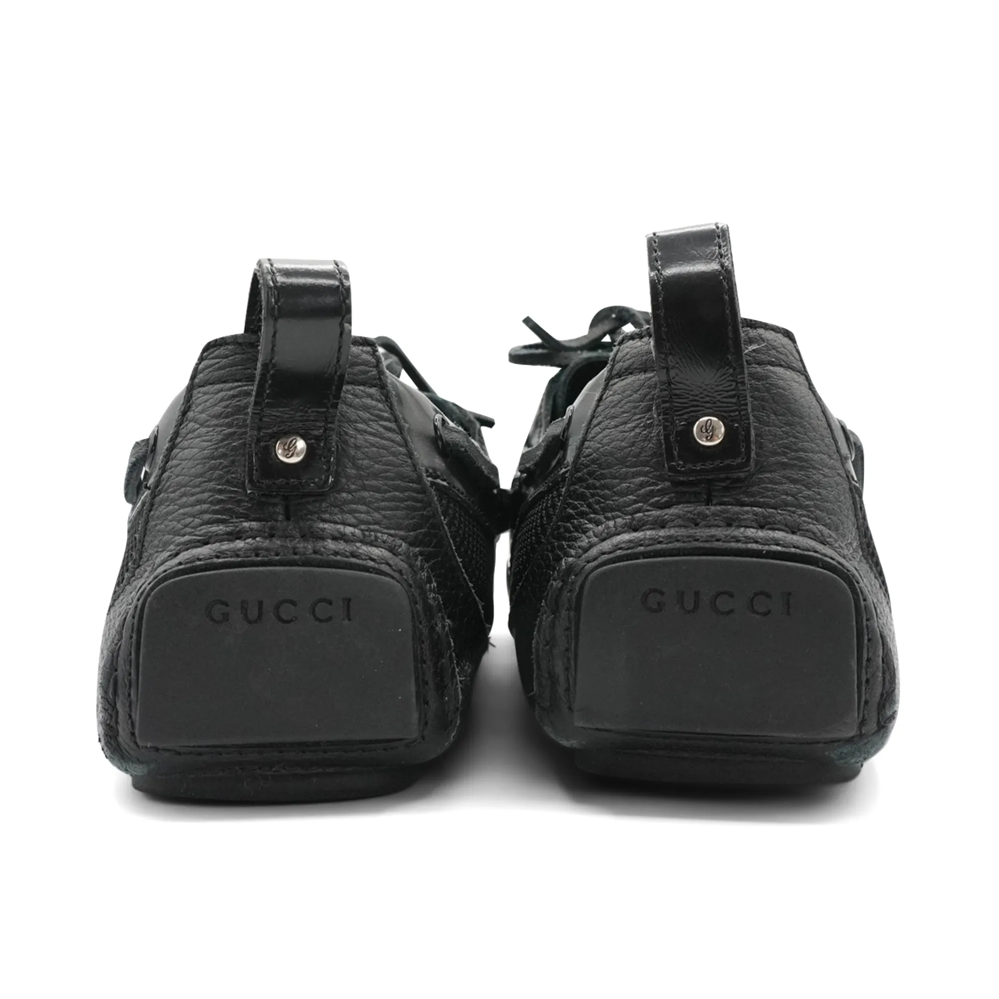 Gucci 'Web' Loafers - Men's 8.5