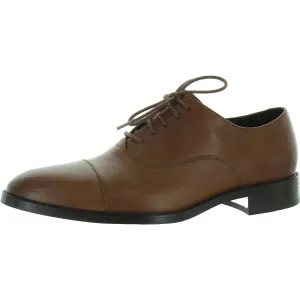 Hawthorne Mens Leather Cap Toe Oxfords