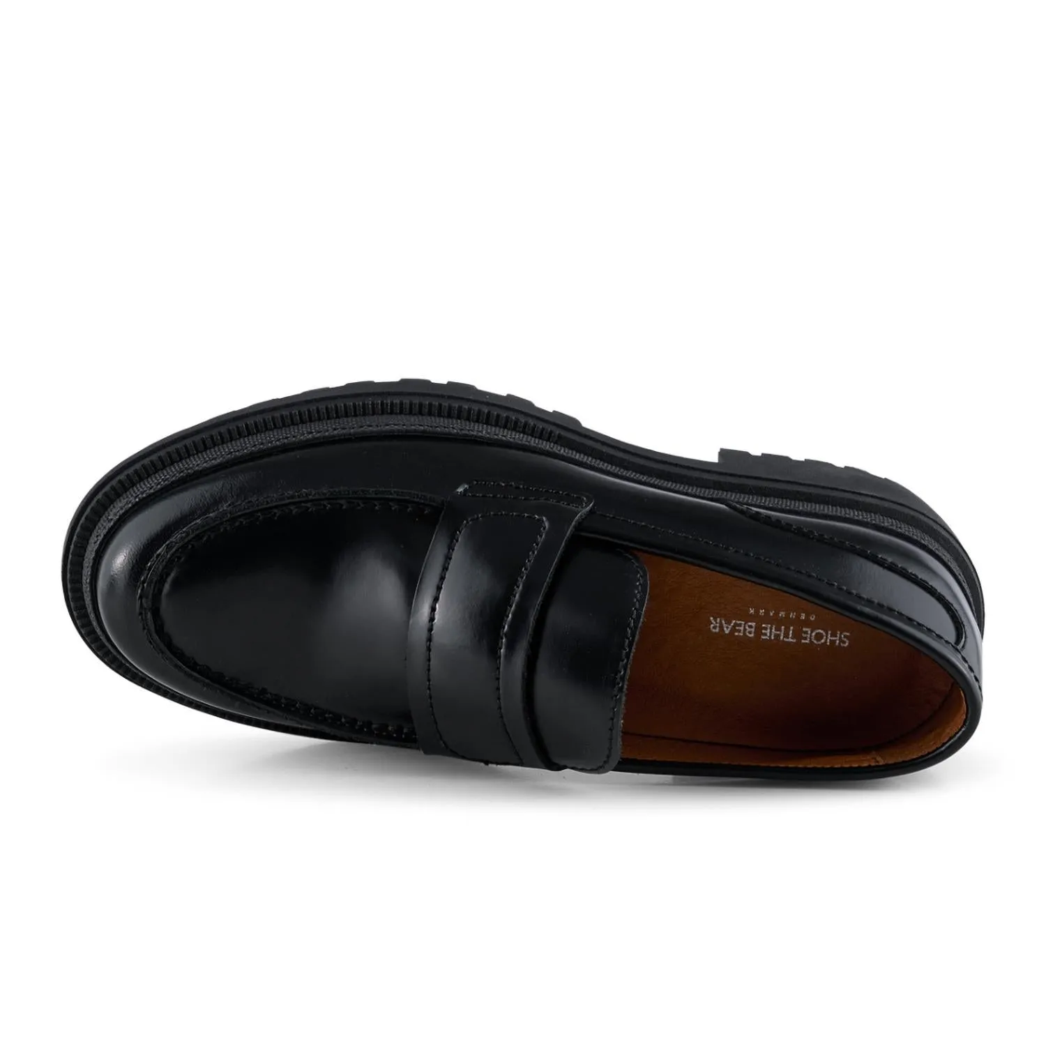 Iona Saddle Loafer In Black