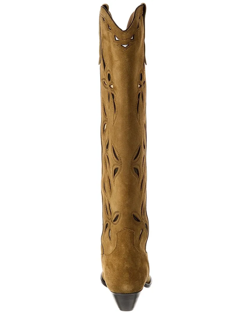 Isabel Marant Denvee Suede Knee-High Boot