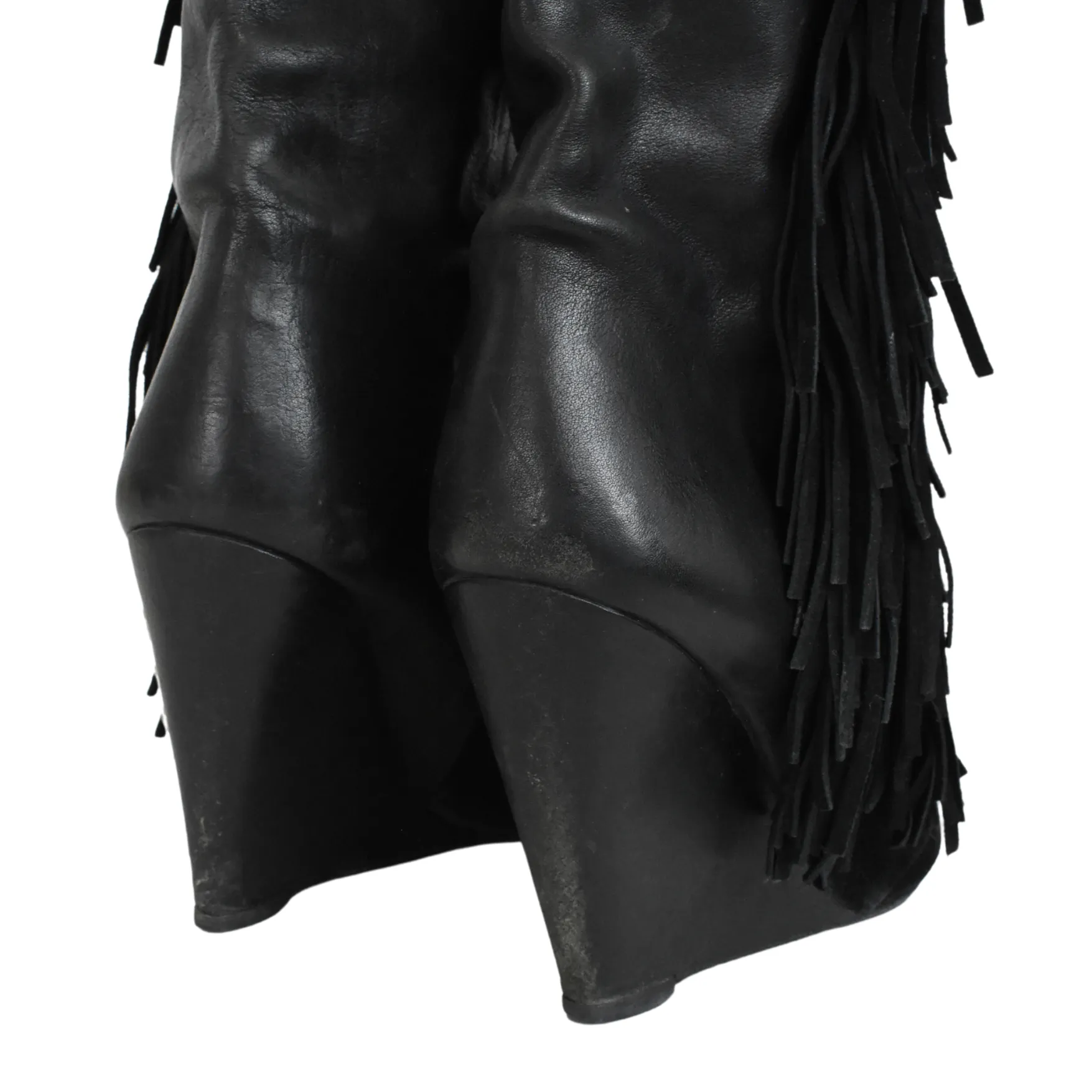Isabel Marant 'Manly' Fringe Boots - Women's 41