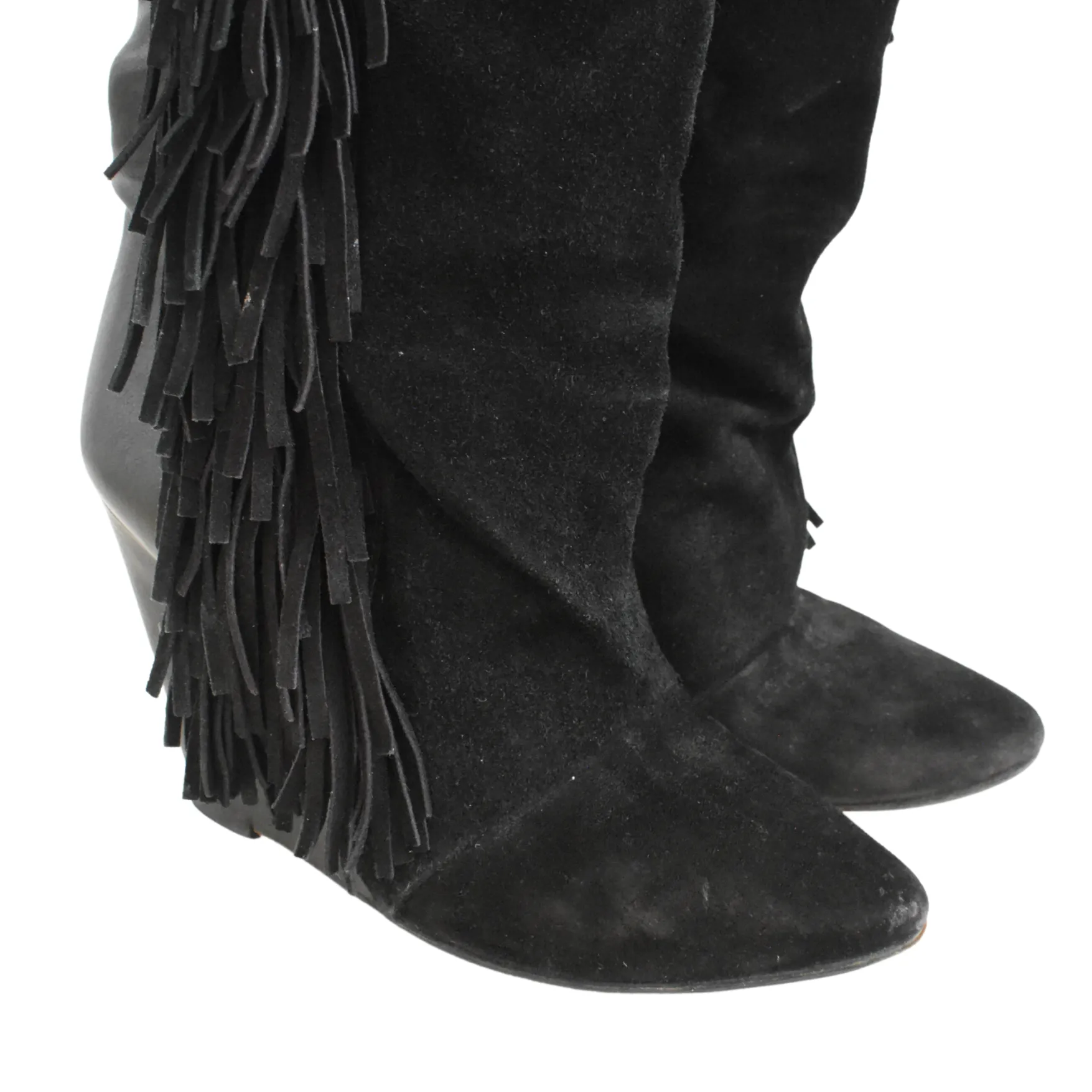 Isabel Marant 'Manly' Fringe Boots - Women's 41