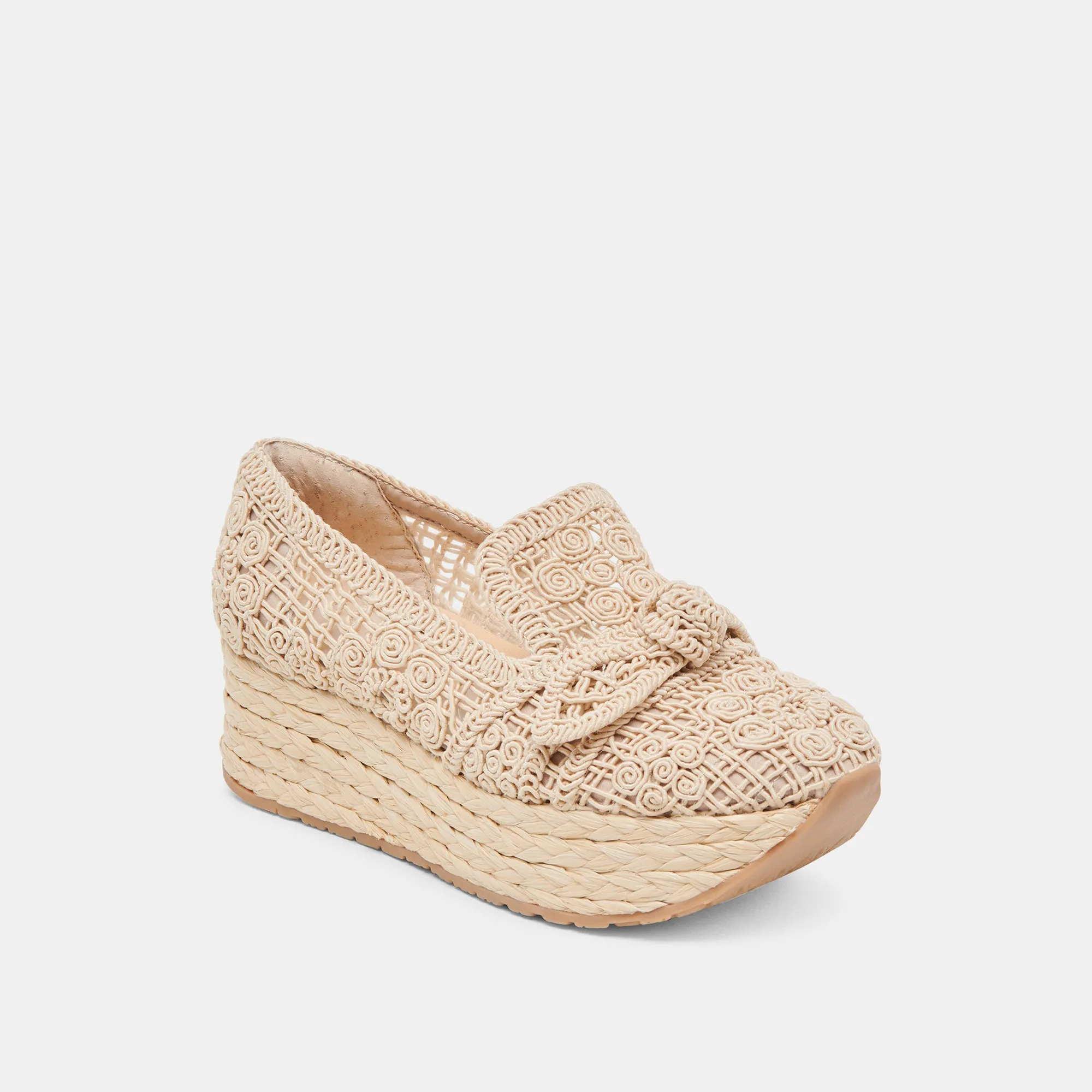 JAKA SNEAKERS NATURAL MACRAME