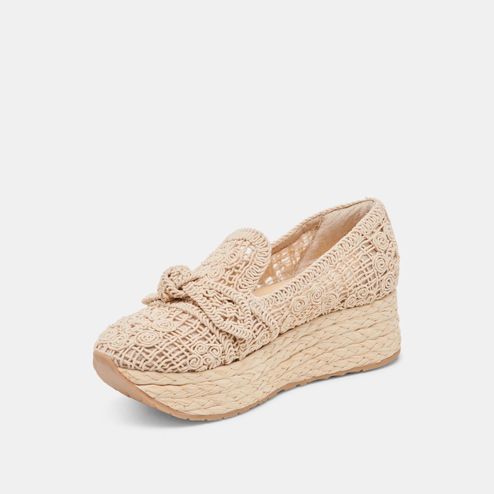 JAKA SNEAKERS NATURAL MACRAME