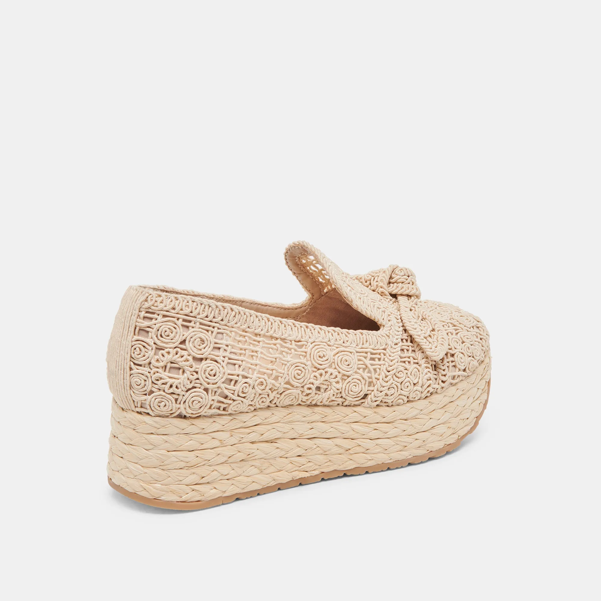JAKA SNEAKERS NATURAL MACRAME