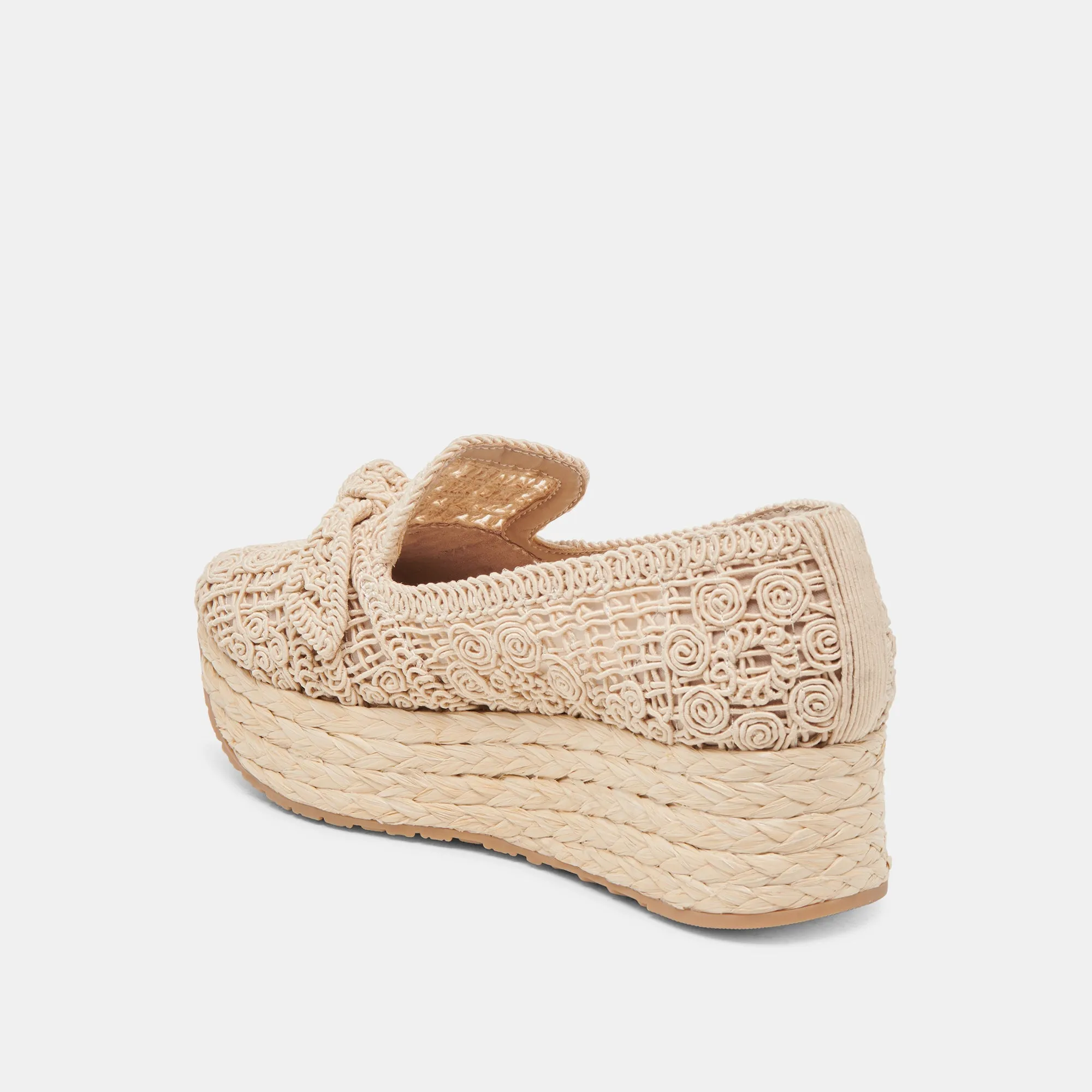 JAKA SNEAKERS NATURAL MACRAME