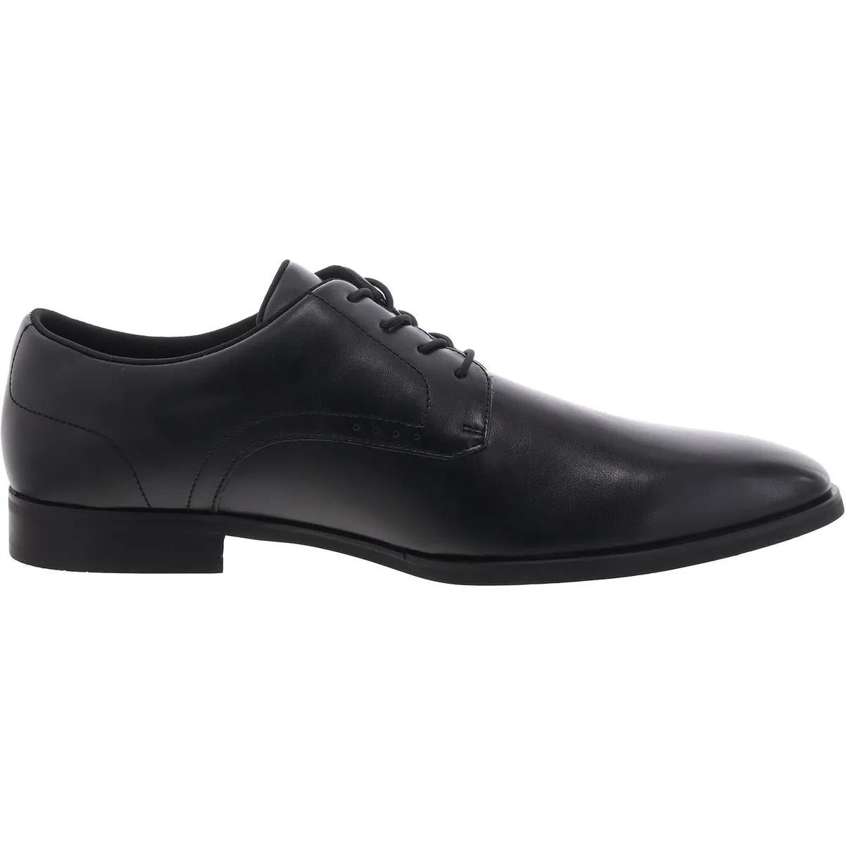 Jenkins Mens Faux Leather Pointed Toe Oxfords