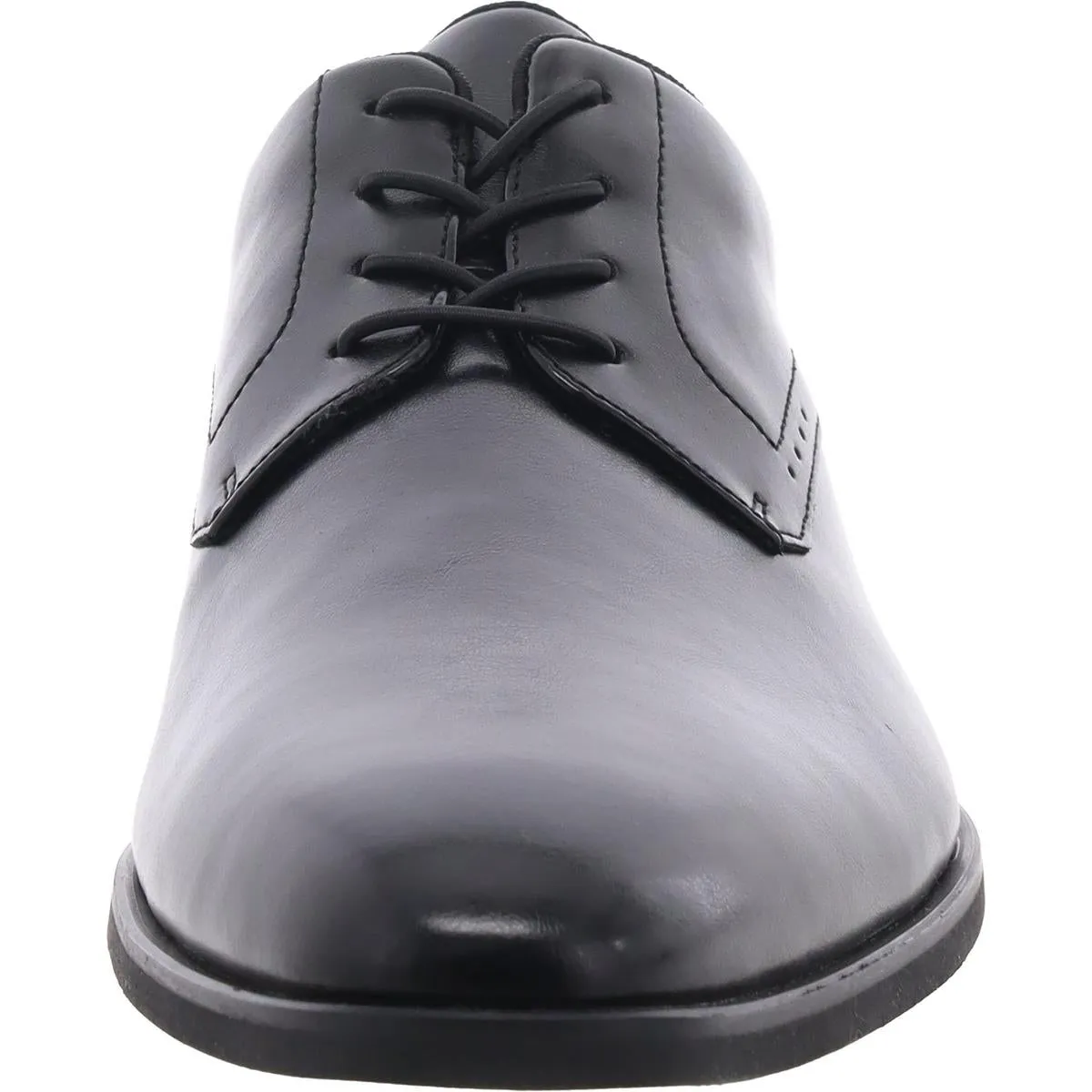 Jenkins Mens Faux Leather Pointed Toe Oxfords