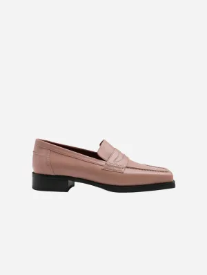 Joan Women's Apple Leather Vegan Loafer | Rosy