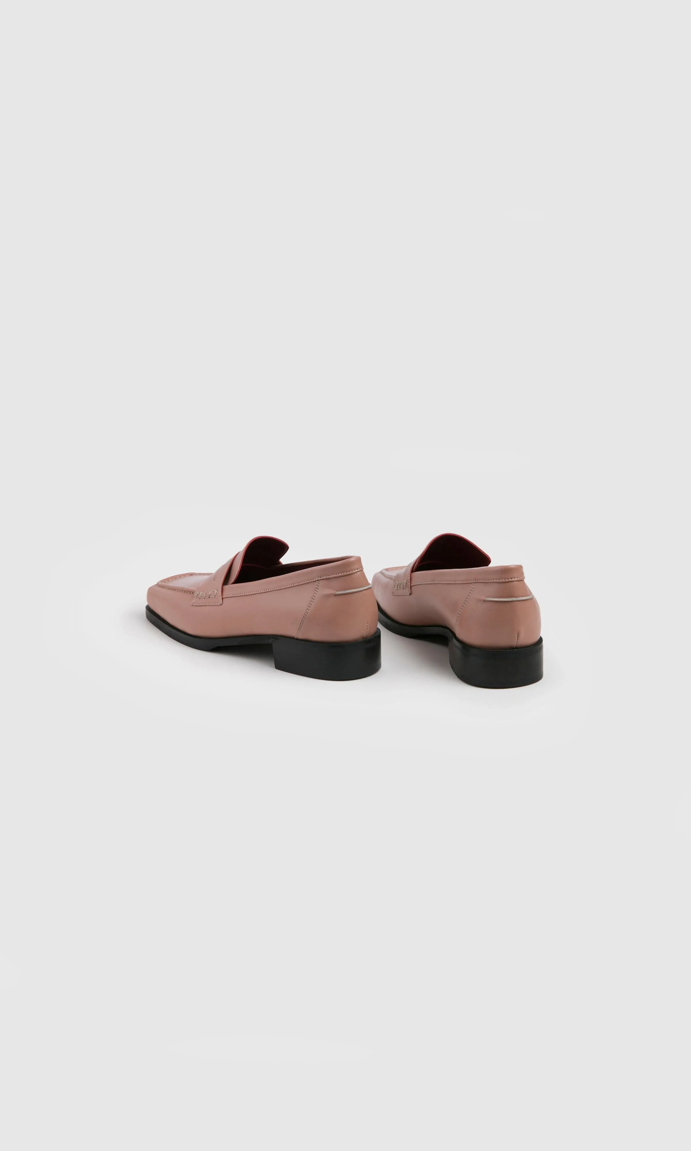 Joan Women's Apple Leather Vegan Loafer | Rosy