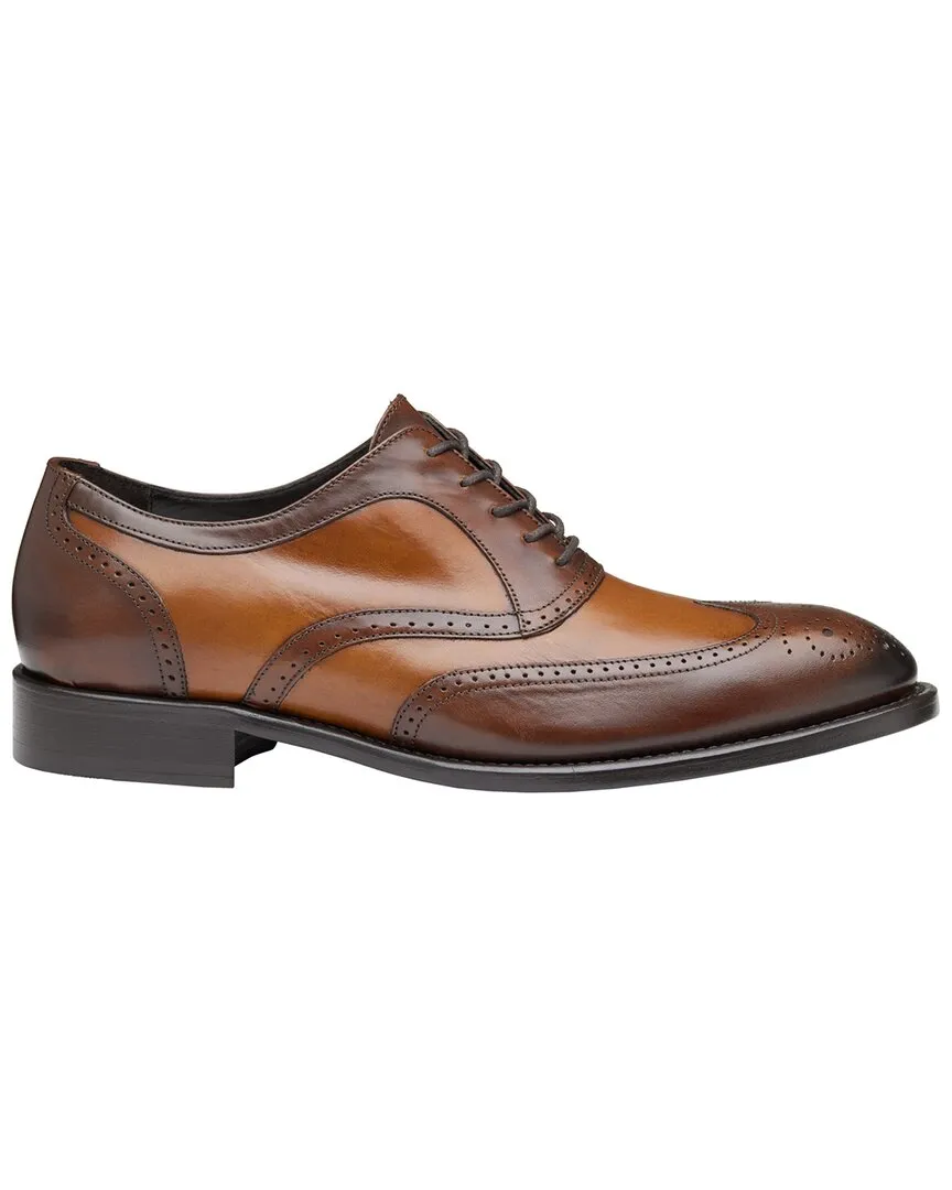 Johnston & Murphy Ellsworth Wingtip Leather Oxford