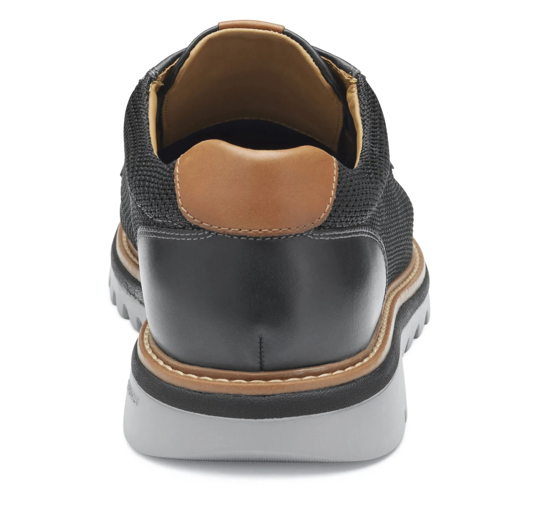 Johnston & Murphy Men's Algood Knit Plain Toe Casual Lace-up Shoe