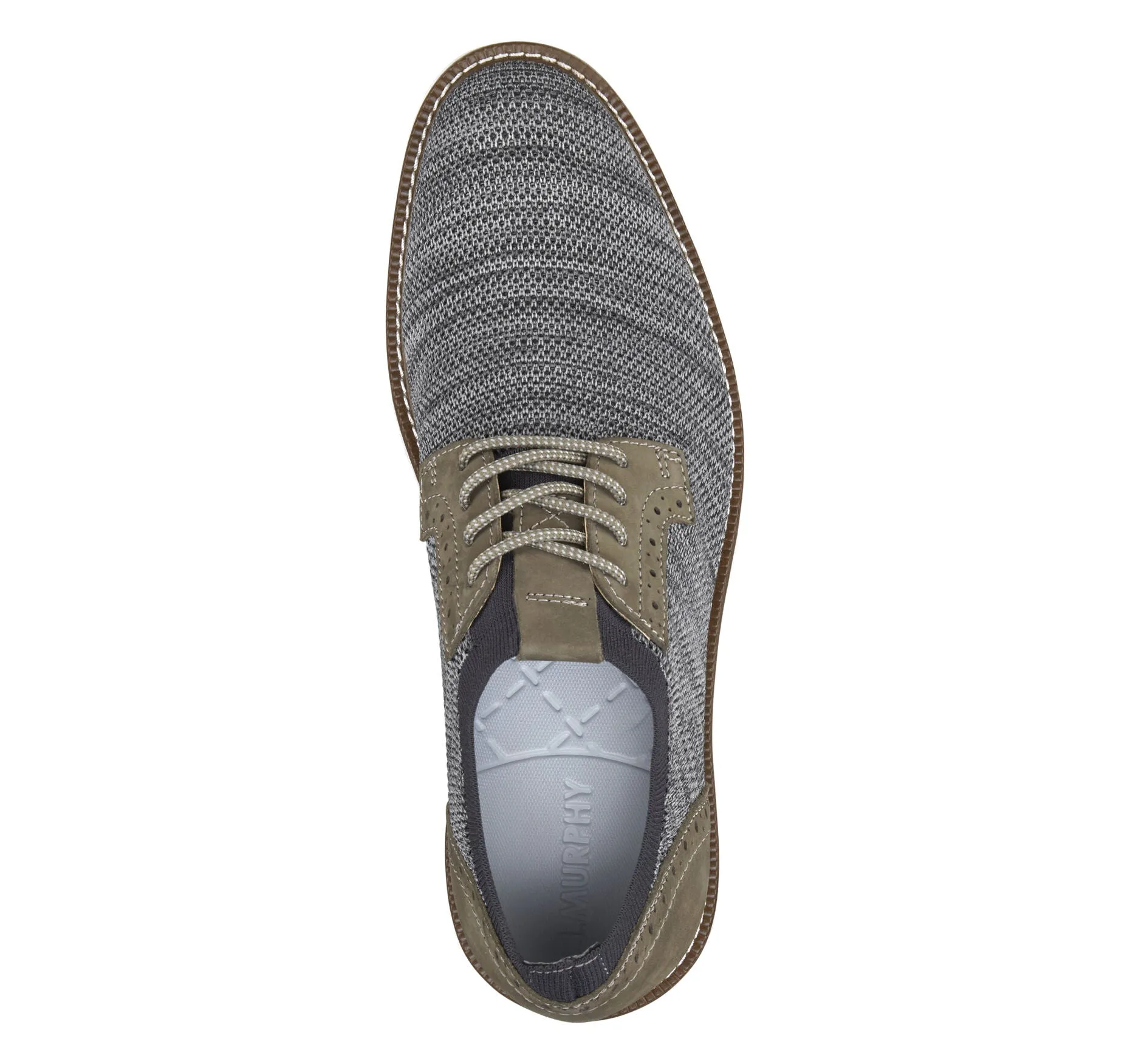 Johnston & Murphy Men's Duncan Knit Plain Toe Casual Shoe