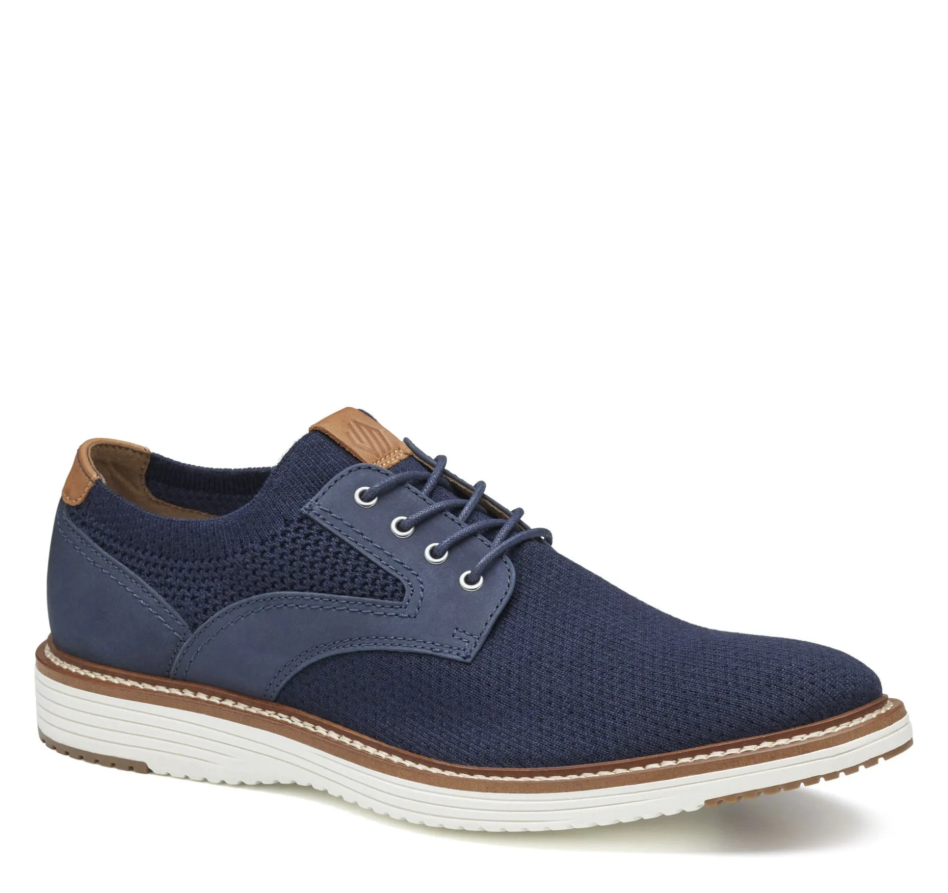 Johnston & Murphy Men's Hodges Knit Plain Toe  Shoe