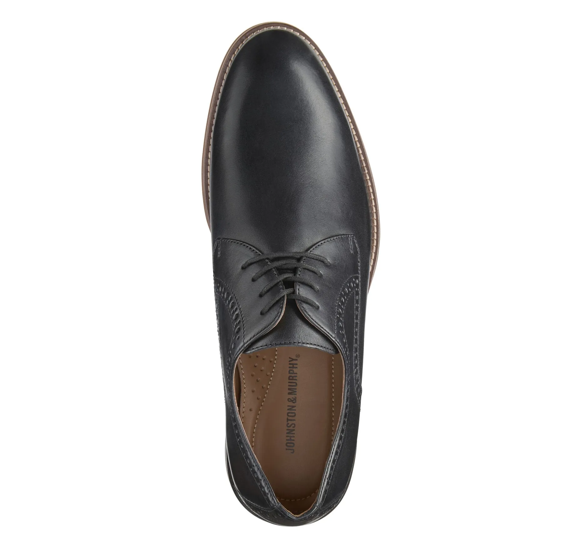 Johnston & Murphy Men's Sutton Plain Toe  Shoe