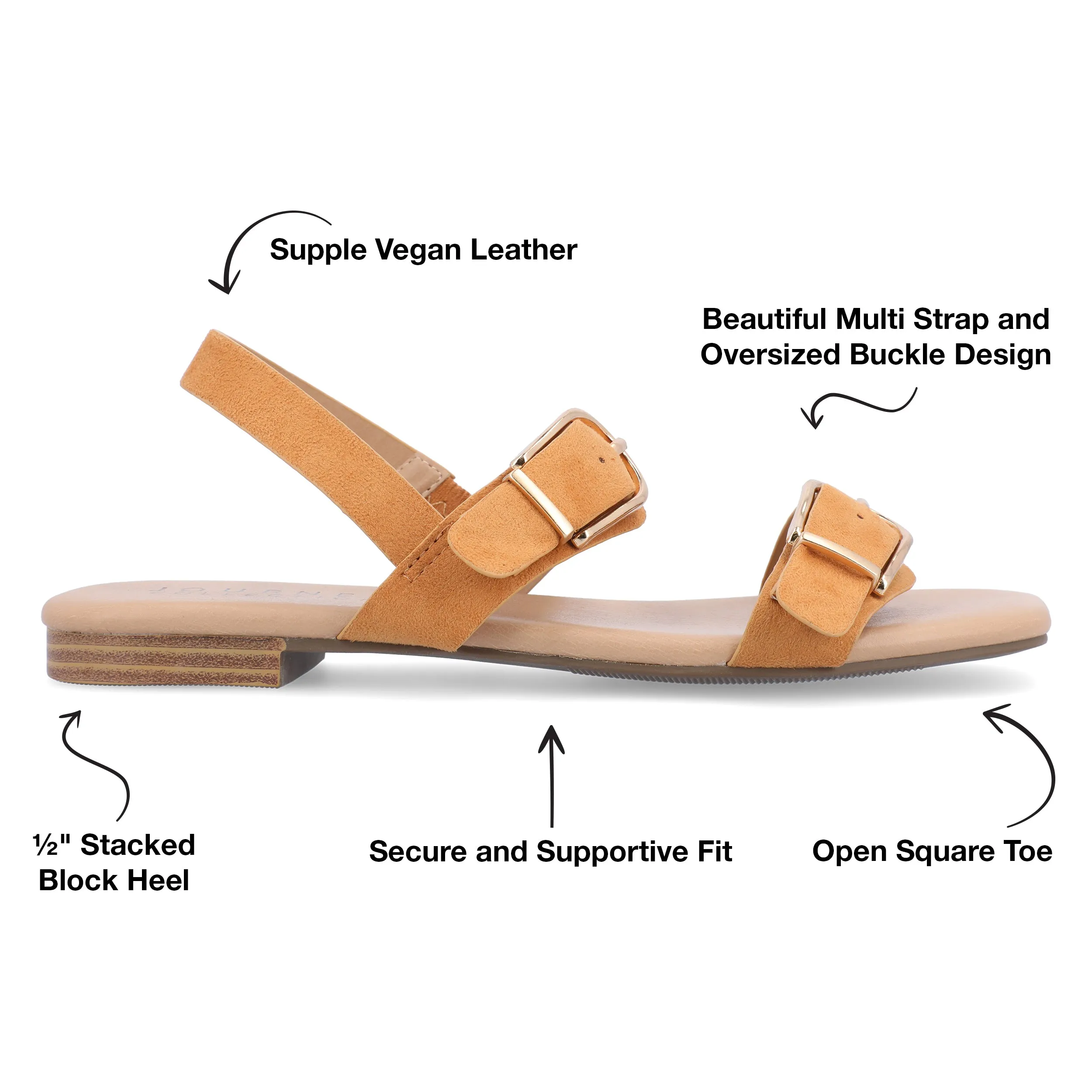 Journee Collection Women's Twylah Sandals