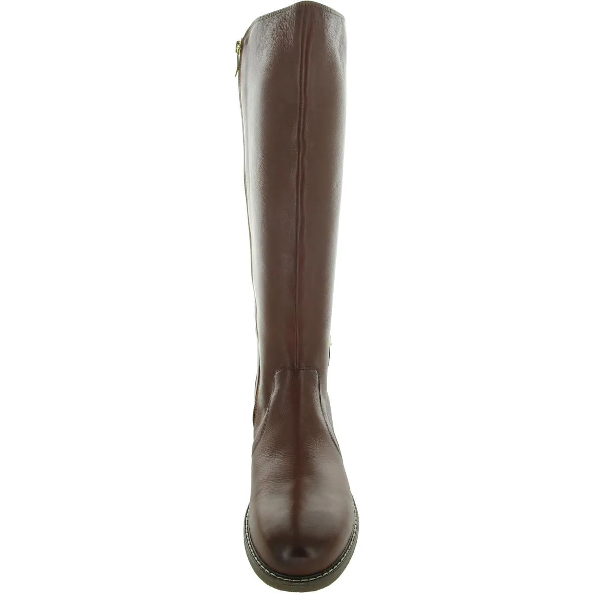 JUANA Womens Faux Leather Almond toe Knee-High Boots