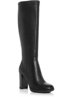 Justin 2.0 Womens Suede Heels Knee-High Boots