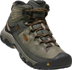Keen Shoes Targhee III Mid Waterproof Black Olive/Golden Brown