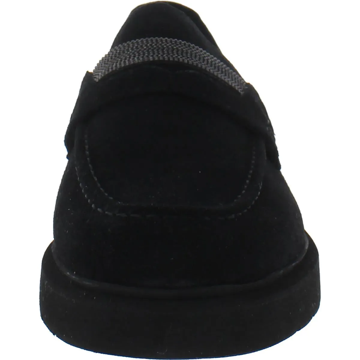 Kimmo Womens Suede Embellished Loafers