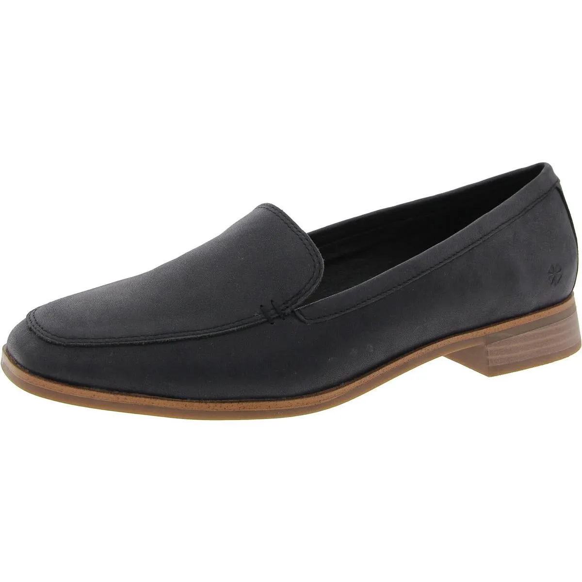 Laurien Womens Logo Leather Loafers