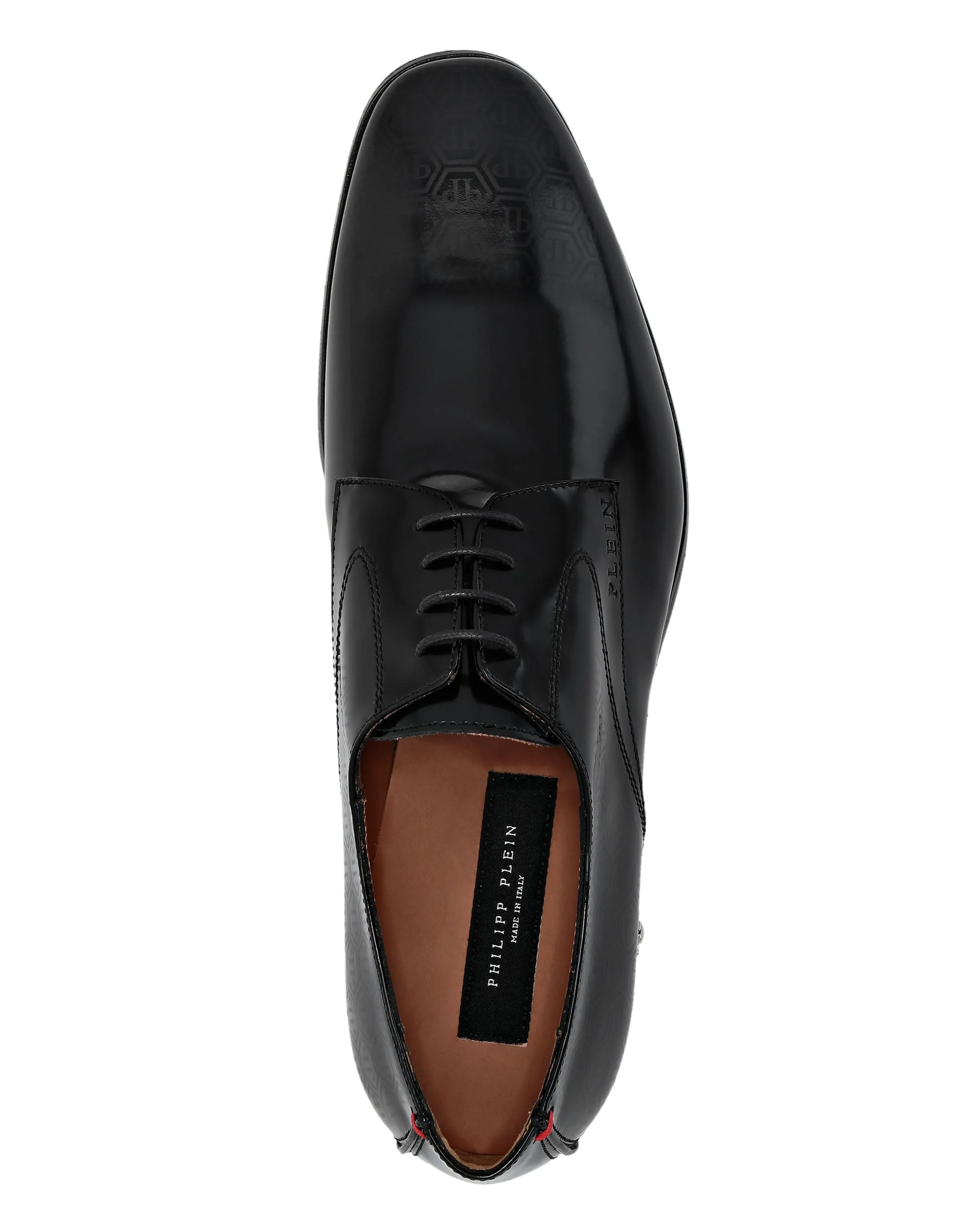 Leather Lace Up Shoes Monogram