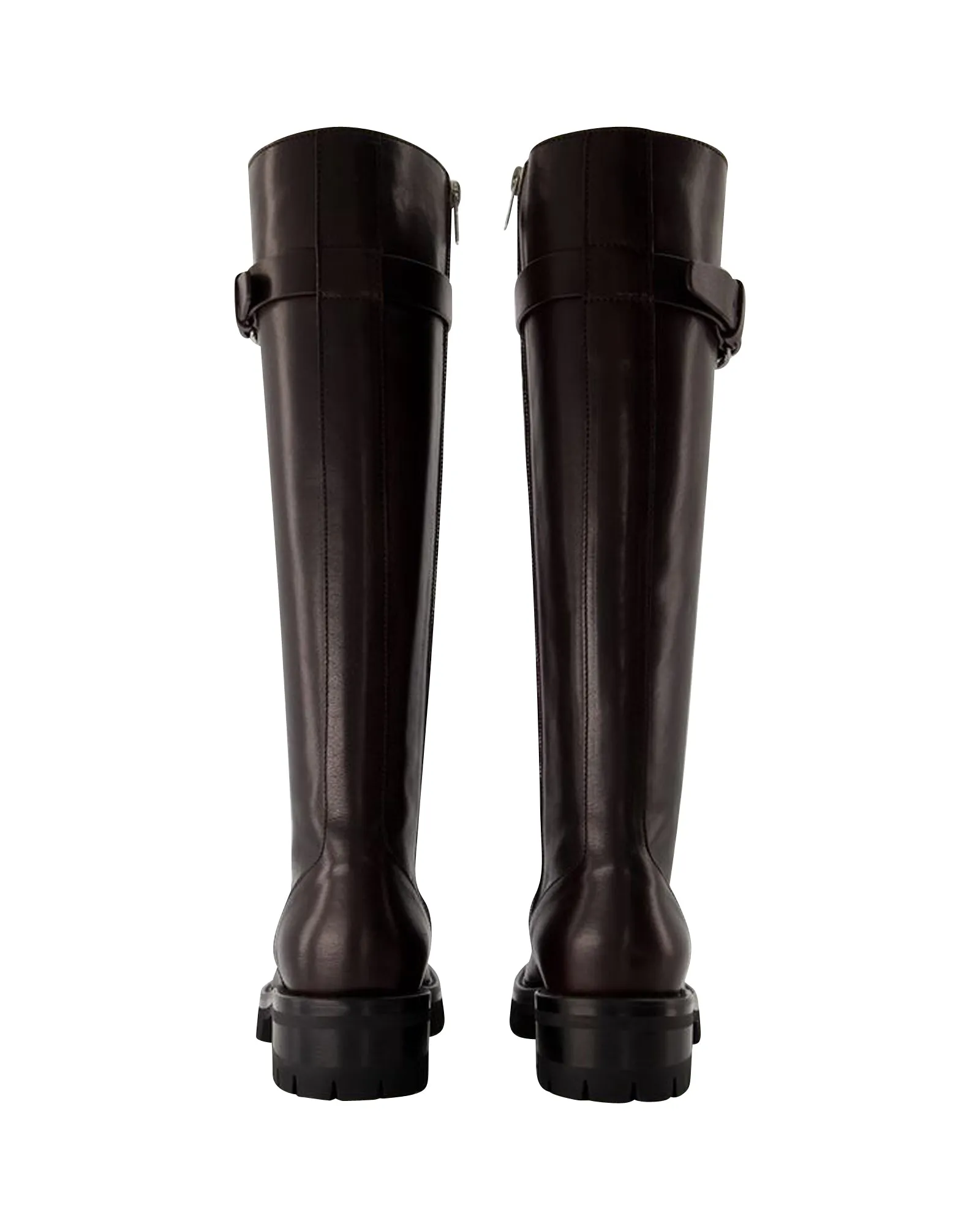 Lijsbet Boots - Ann Demeulemeester - Leather - Burgundy