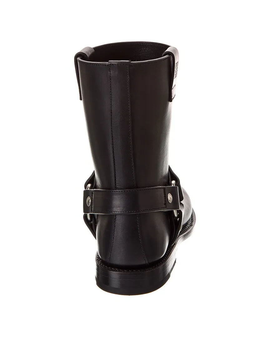 Loewe Campo Leather Biker Boot