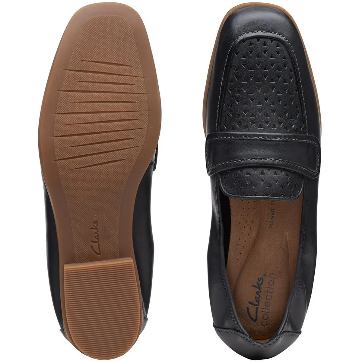 Lyrical Way Womens Leather Slip-On Loafers