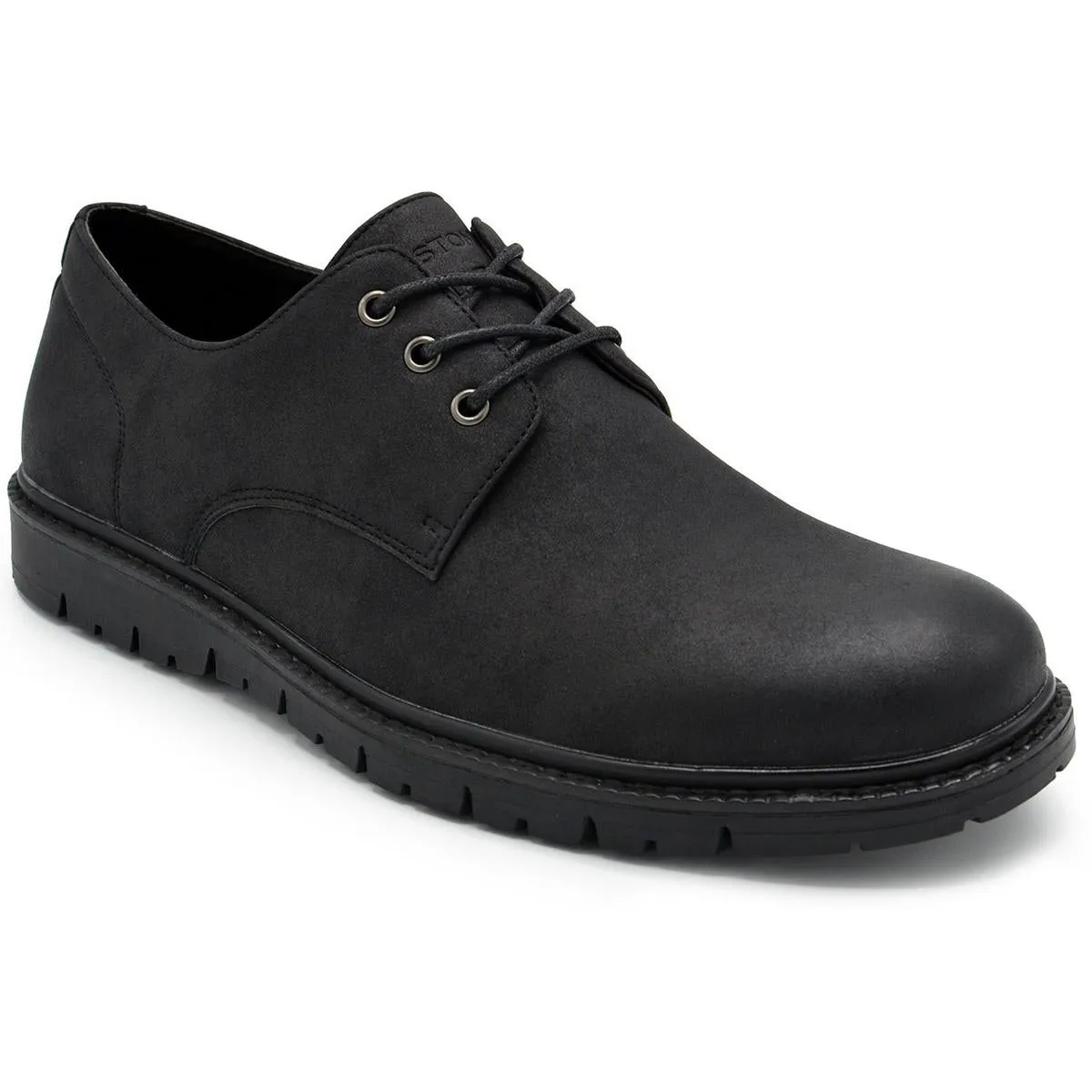 Manti 2 Mens Lace-Up Faux Leather Oxfords