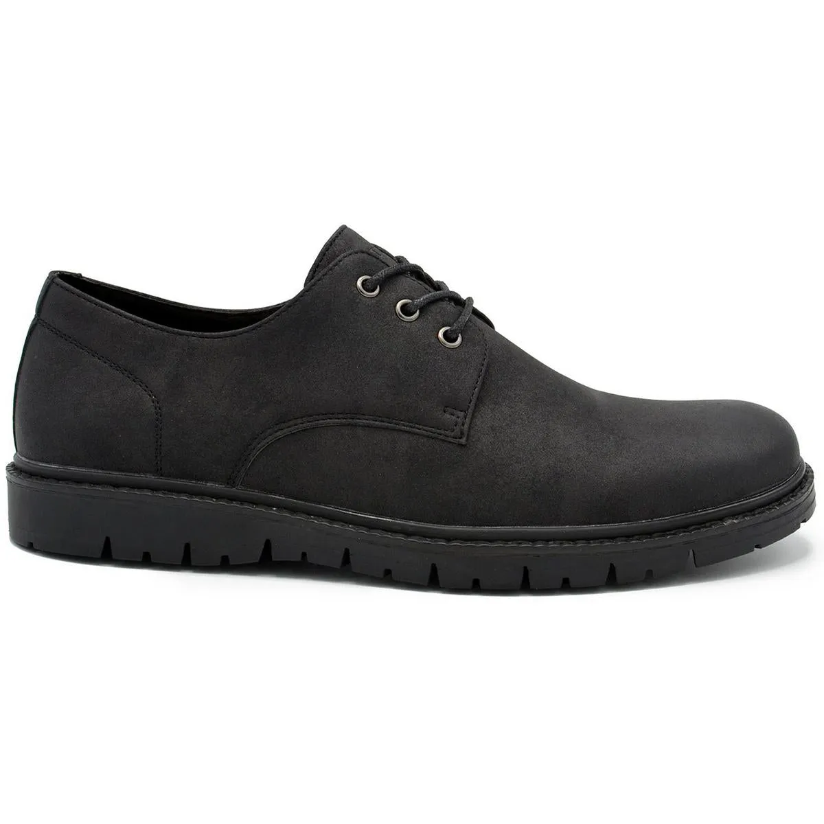 Manti 2 Mens Lace-Up Faux Leather Oxfords