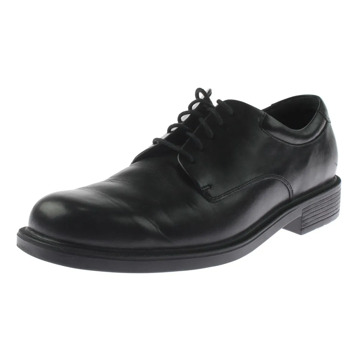 Margin Mens Solid Leather Oxfords