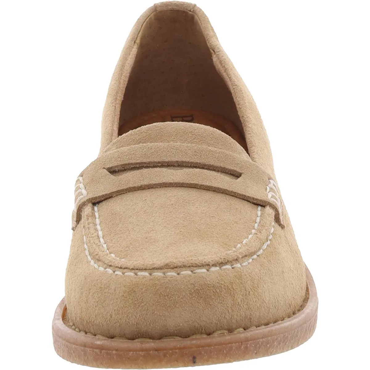 Marlo Womens Padded Insole Faux Suede Loafers