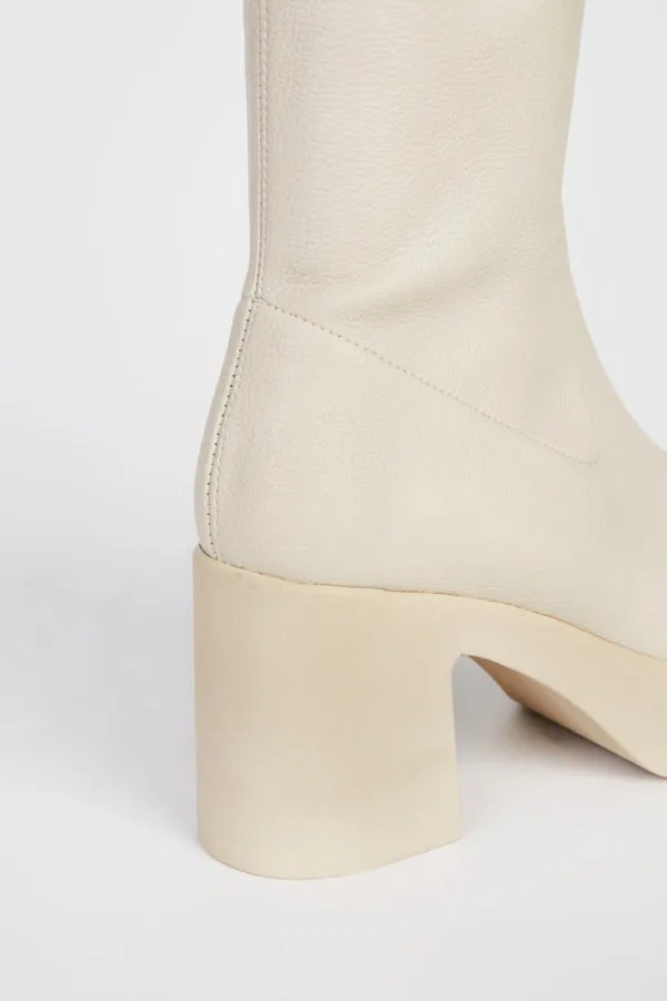 Marlowe Boot in Cream from Intentionally Blank