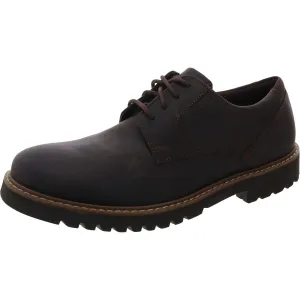 Maverick Mens Lace-Up Leather Oxfords